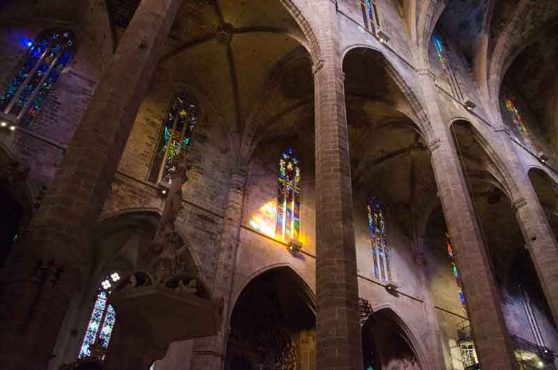 18 - Mallorca - P  de Mallorca - catedral de Santa Maria o La Seo - interior